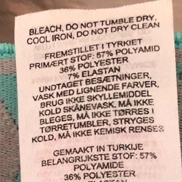 GYMSHARK Flex Leggings Women's Size Small Teal High Waist Stretchy Athletic - Picture 7 of 8